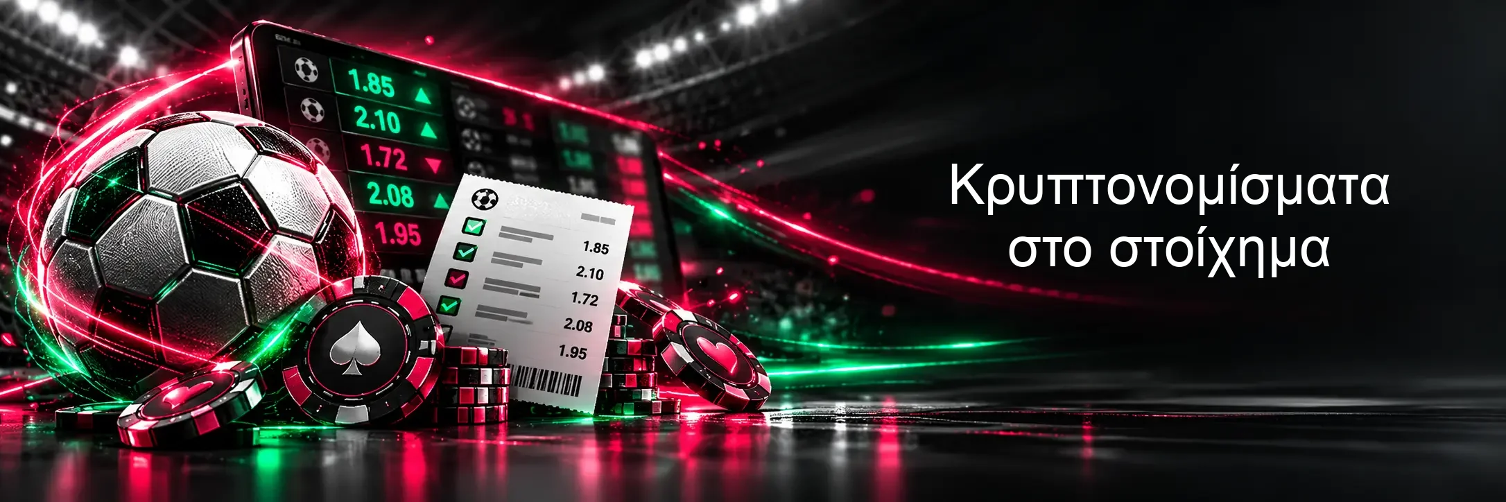 Κρυπτονομίσματα στο στοίχημα